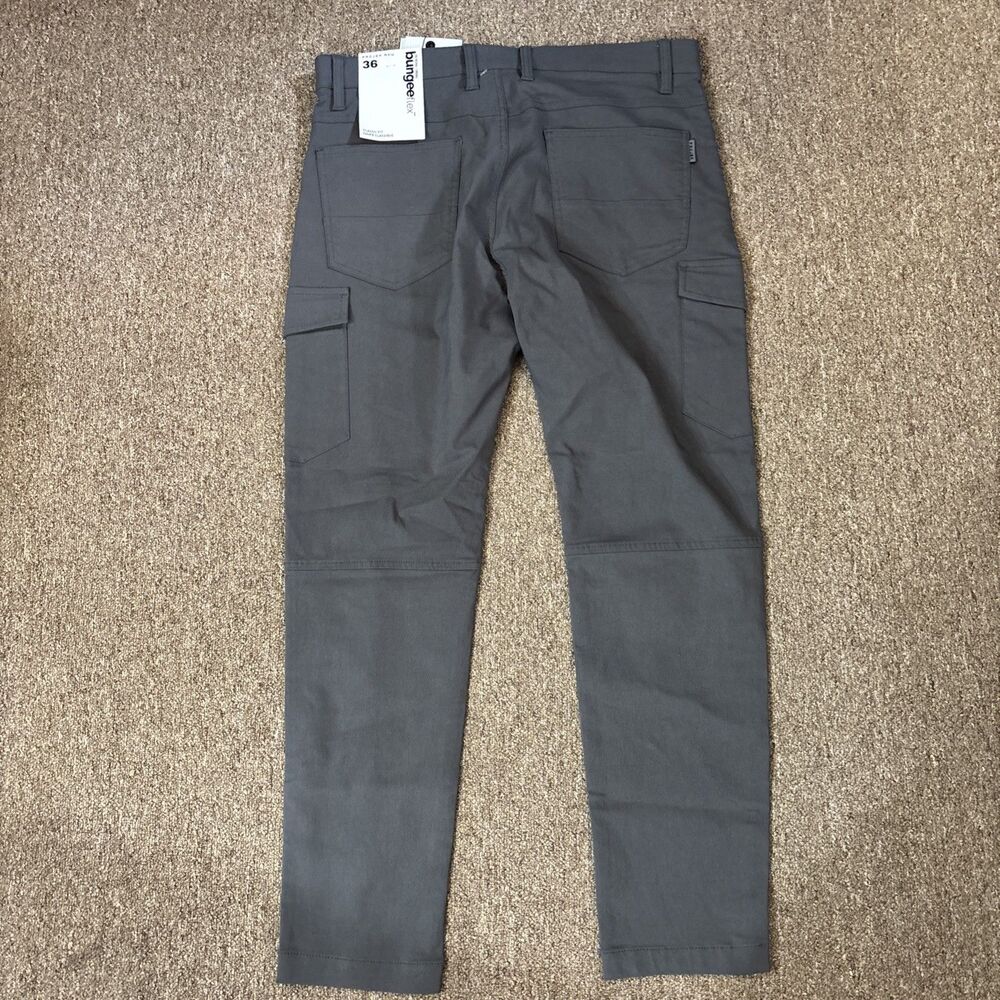 NEW Projek Raw Bungee Flex Pants Men's Size 36 Grey Stretch Classic Fit $80 - Picture 9 of 9